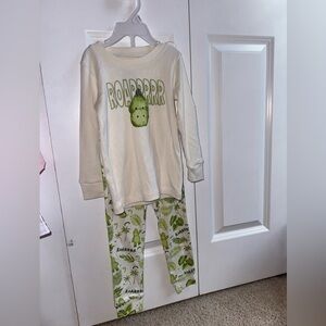 NWT Warmies Dinosaur Pajama Set